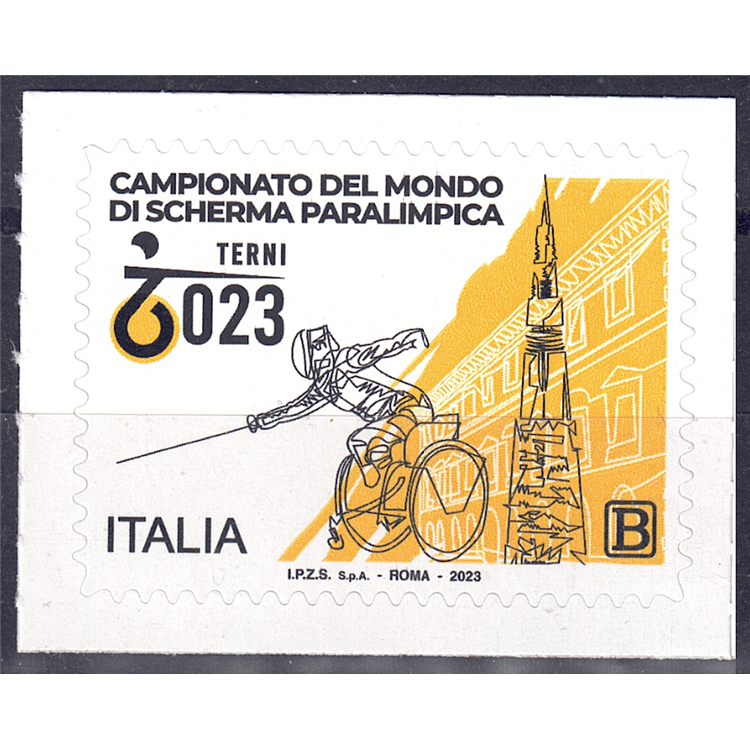 ITALY 2023 Paralympic Fencing MNH**