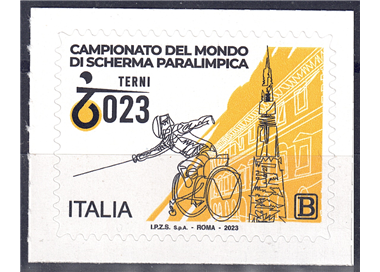ITALY 2023 Paralympic Fencing MNH**