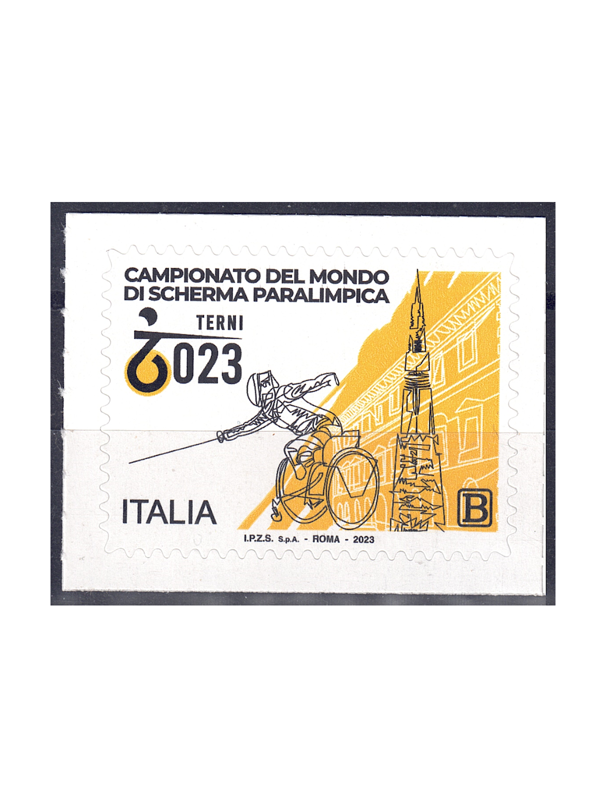 ITALY 2023 Paralympic Fencing MNH**