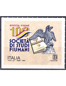 ITALIA 2023 Società di Studi Fiumani MNH**
