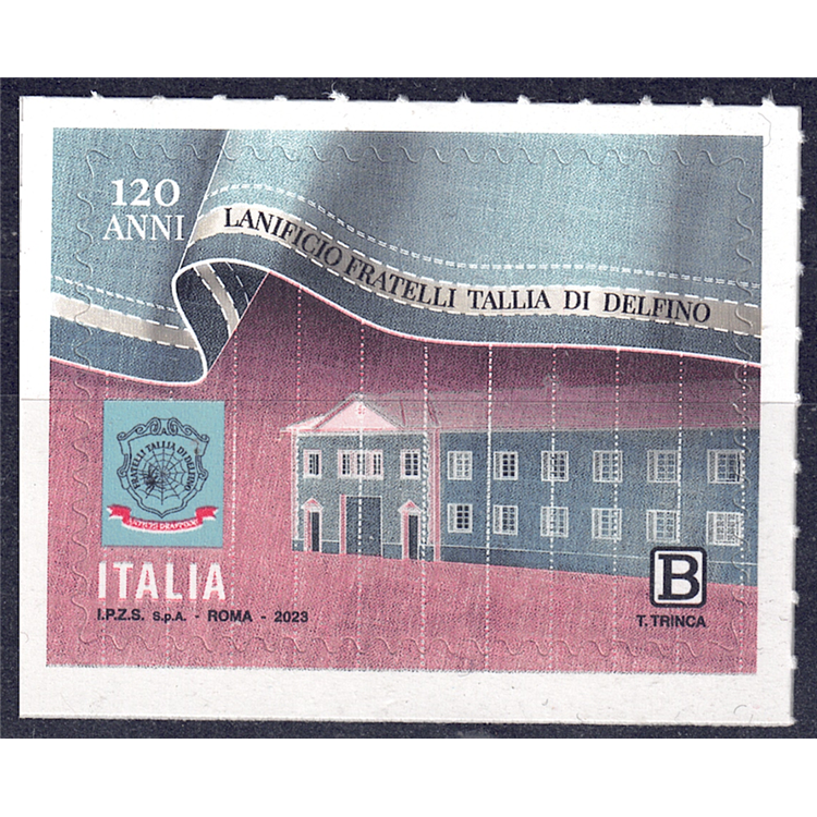 ITALIA 2023 Lanificio fratelli Tallia di Delfino MNH**