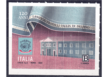 ITALIA 2023 Lanificio fratelli Tallia di Delfino MNH**