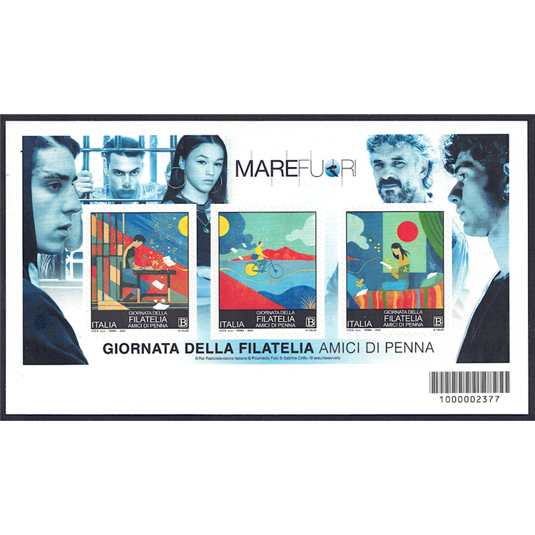 ITALY 2023 Philately Day s/s MNH**