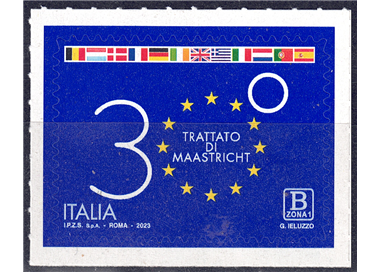 ITALIA 2023 Trattato di Maastricht MNH**