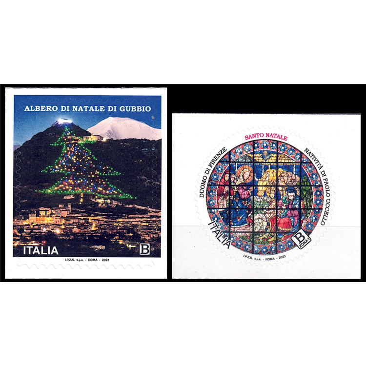 ITALIA 2023 Natale 2v MNH**