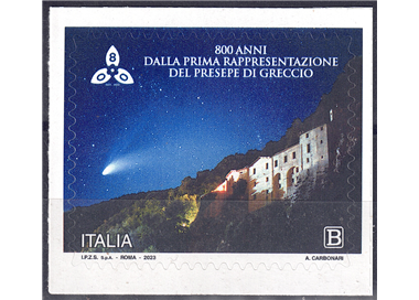 ITALIA 2023 Presepe di Greccio MNH**