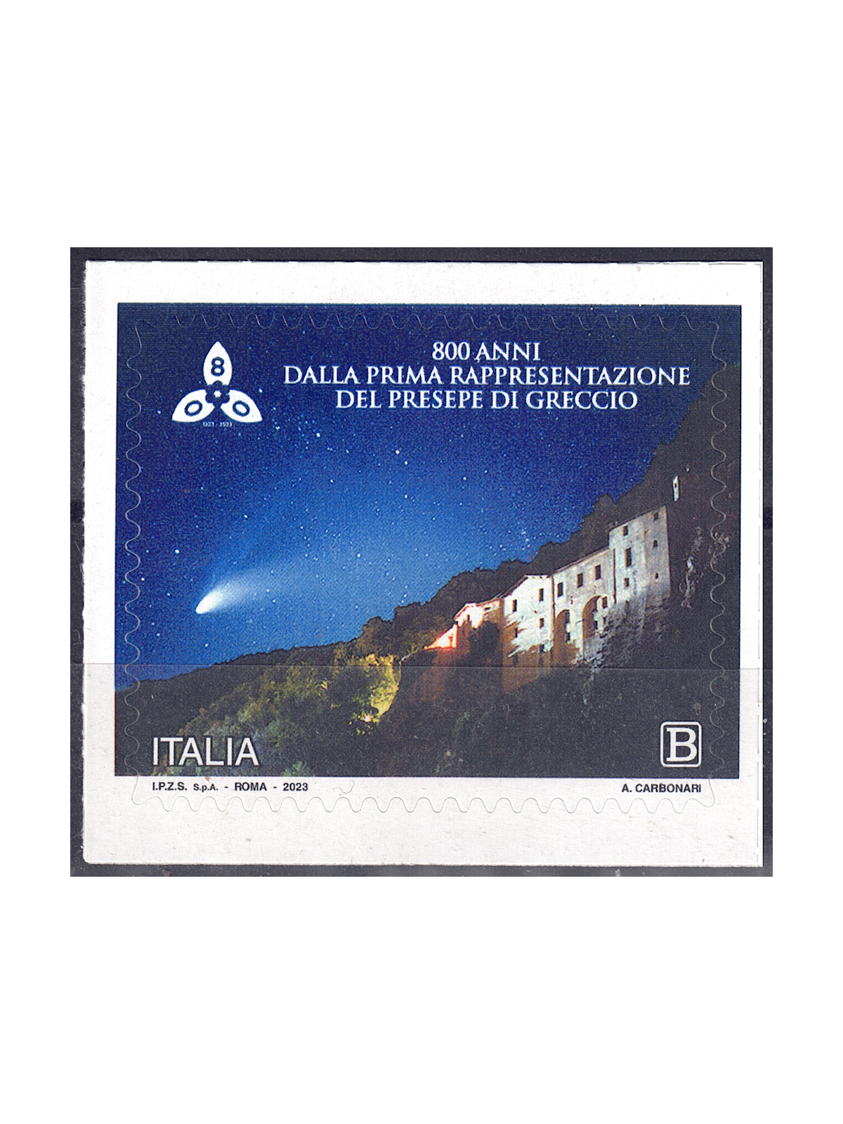 ITALIA 2023 Presepe di Greccio MNH**