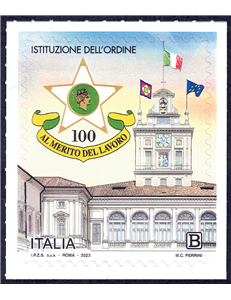 ITALY 2023 Star of Merit for Labor MNH**