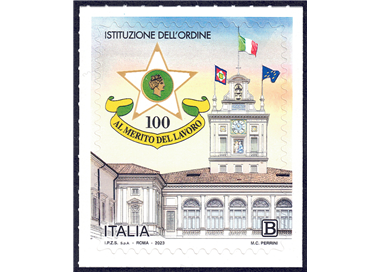 ITALY 2023 Star of Merit for Labor MNH**