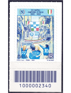 ITALIA 2023 Napoli Campione d'Italia CB 2340 aid