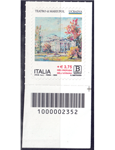 ITALIA 2023 Senso Civico - Teatro di Mariupol CB 2352 aid