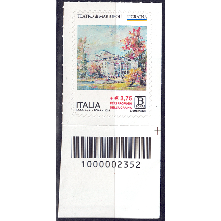 ITALIA 2023 Senso Civico - Teatro di Mariupol CB 2352 aid