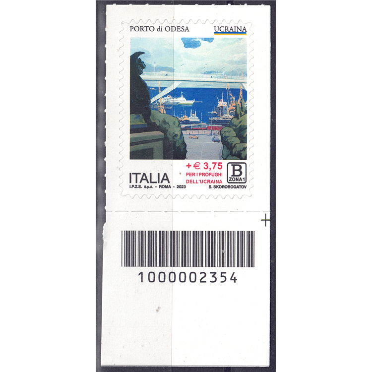 ITALY 2023 Civic Sense - Port of Odesa CB 2354 aid
