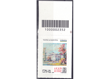 ITALY 2023 Civic Sense - Mariupol Theater CB 2352 asd