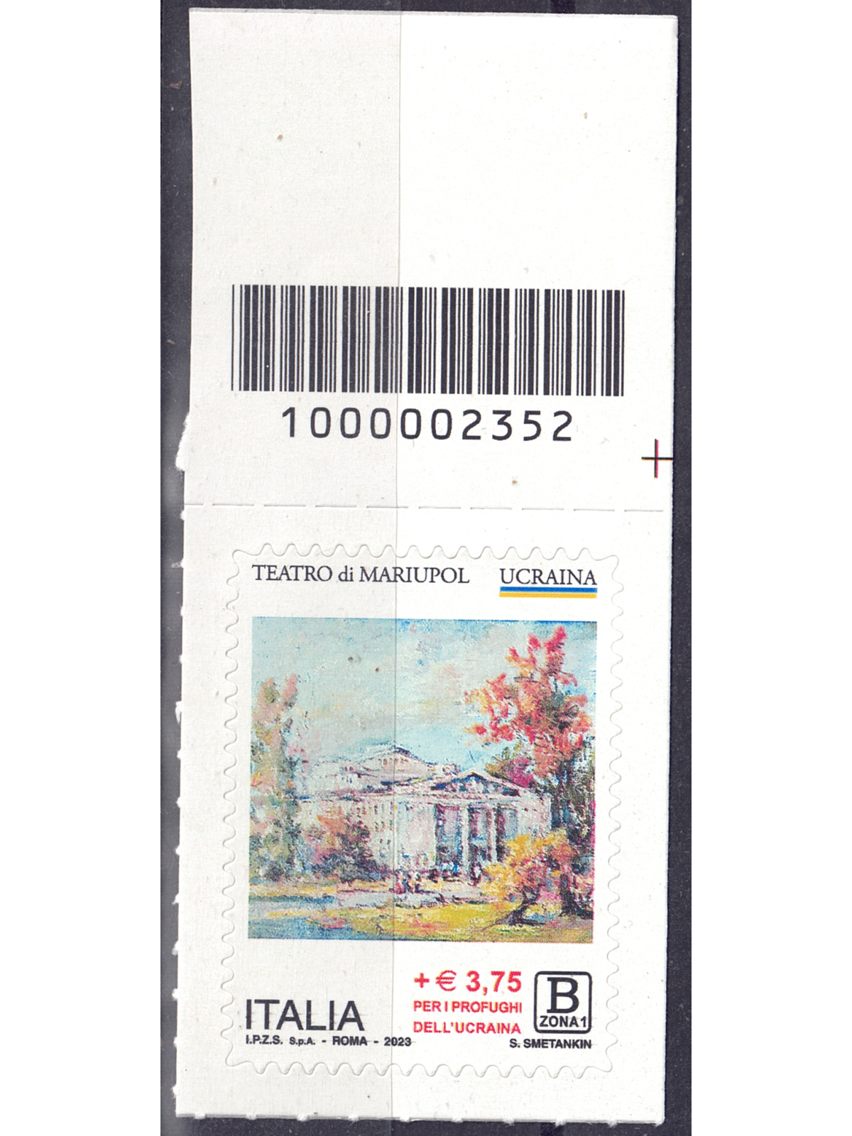 ITALIA 2023 Senso Civico - Teatro di Mariupol CB 2352 asd