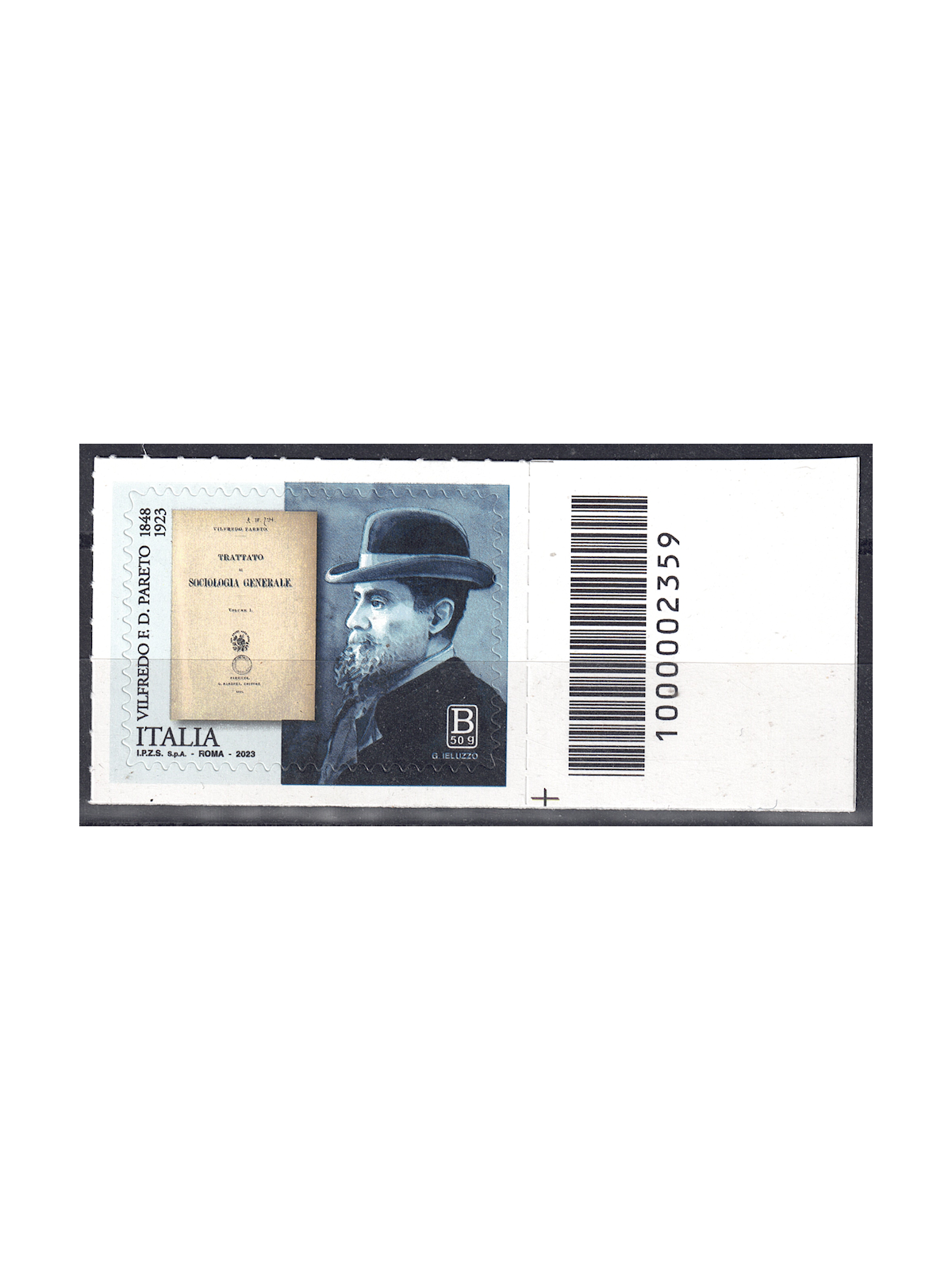 ITALY 2023 Vilfredo Federico Damaso Pareto CB 2359 aid