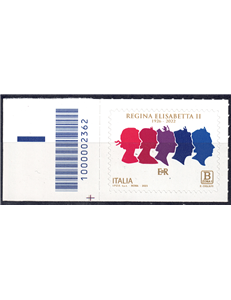 ITALY 2023 Queen Elizabeth II CB 2362 ais