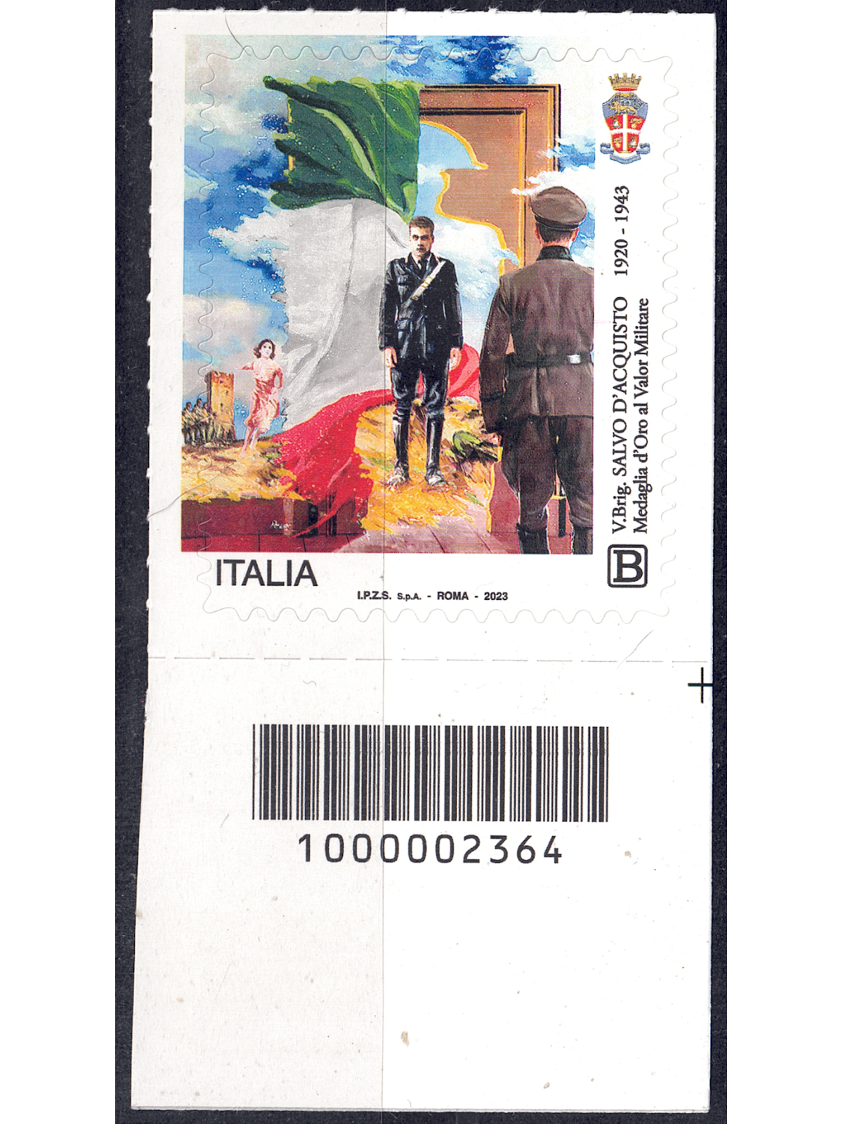 ITALIA 2023 Salvo D'Acquisto CB 2364 aid