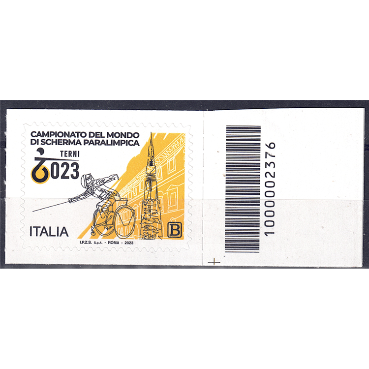 ITALY 2023 Paralympic Fencing CB 2376 aid