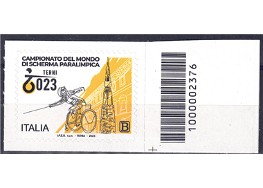 ITALIA 2023 Scherma paralimpica CB 2376 aid