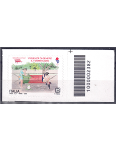 ITALIA 2023 Panchine Rosse - Femminicidio CB 2382 asd