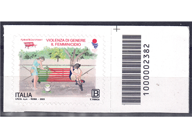 ITALIA 2023 Panchine Rosse - Femminicidio CB 2382 asd