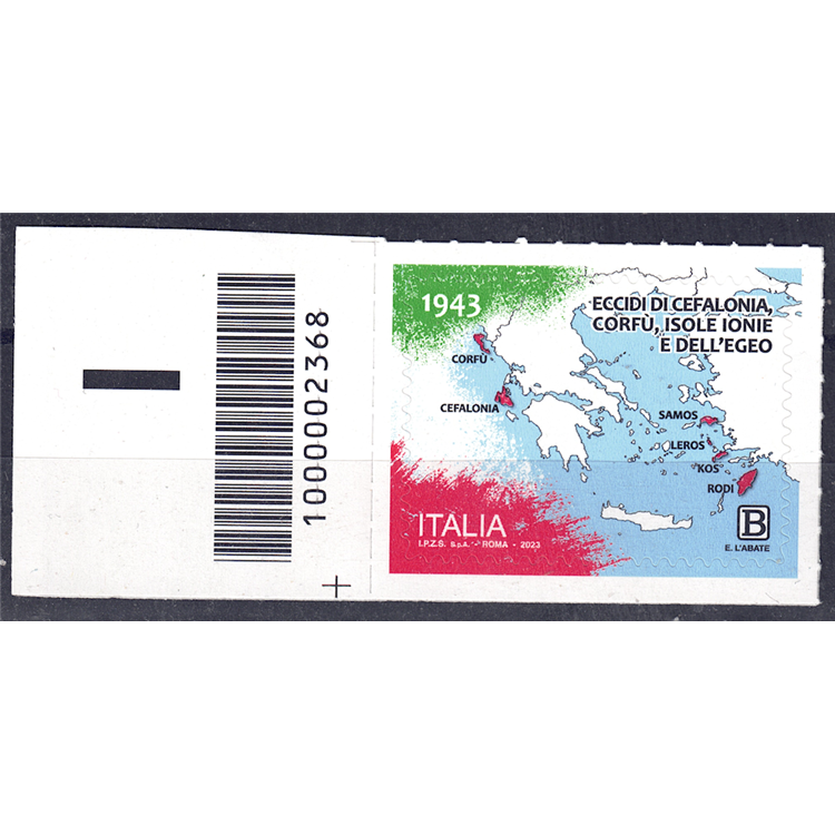 ITALY 2023 Massacres in Kefalonia, Corfu, the Ionian Islands and the Aegean CB 2368 ais