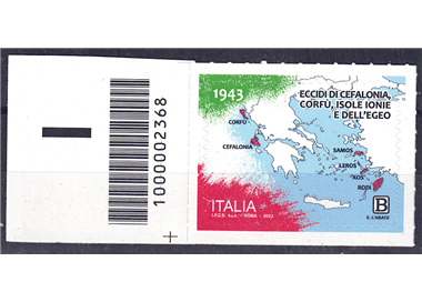 ITALY 2023 Massacres in Kefalonia, Corfu, the Ionian Islands and the Aegean CB 2368 ais