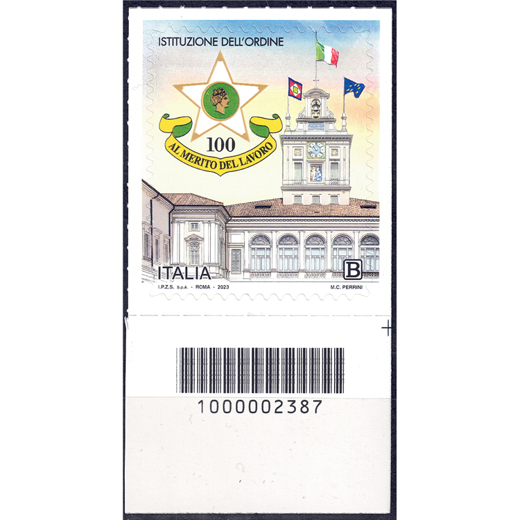 ITALIA 2023 Stella al Merito del Lavoro CB 2387 aid