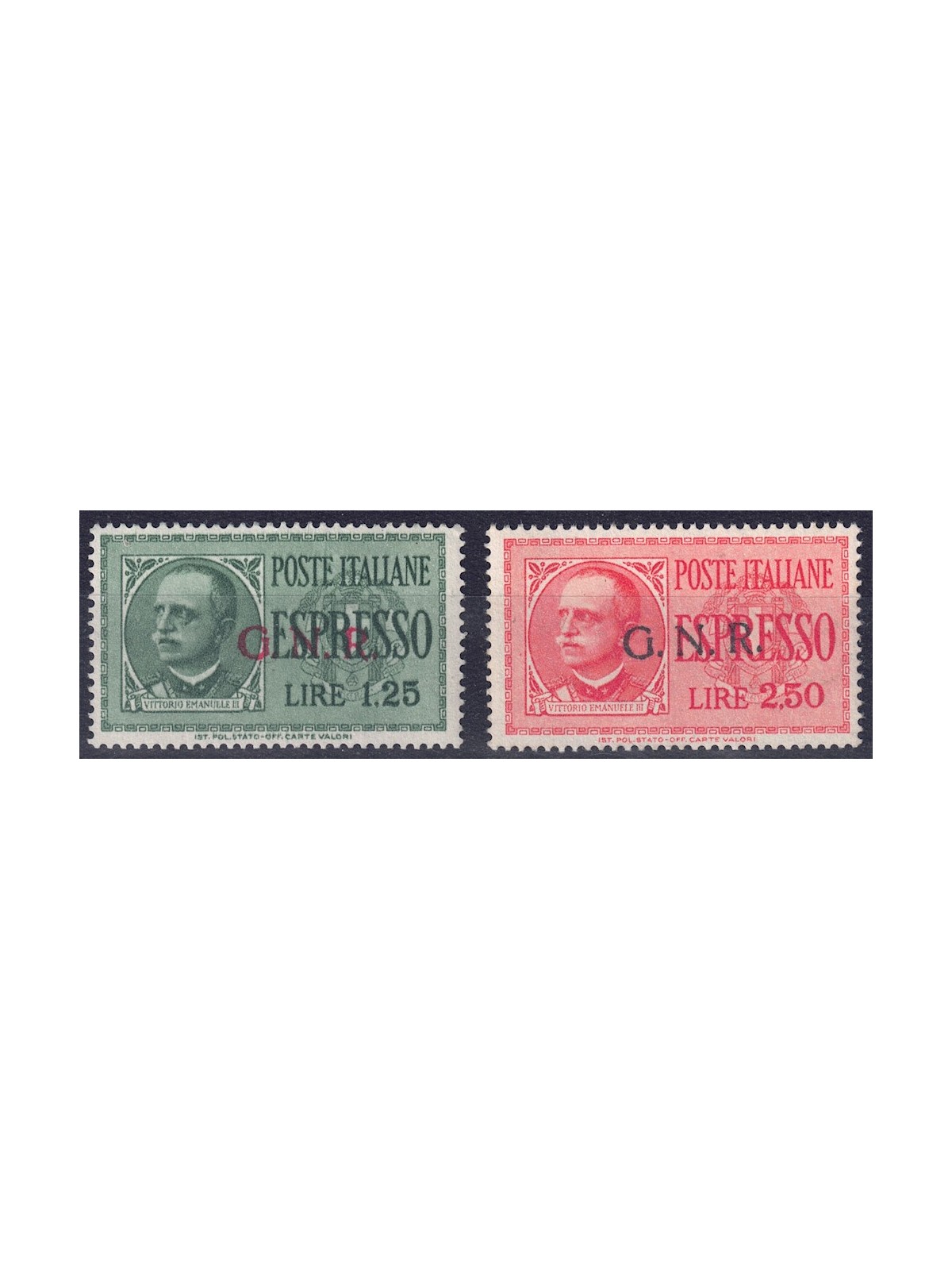 ITALY RSI 1944 Express (Verona) 2v MNH** ©