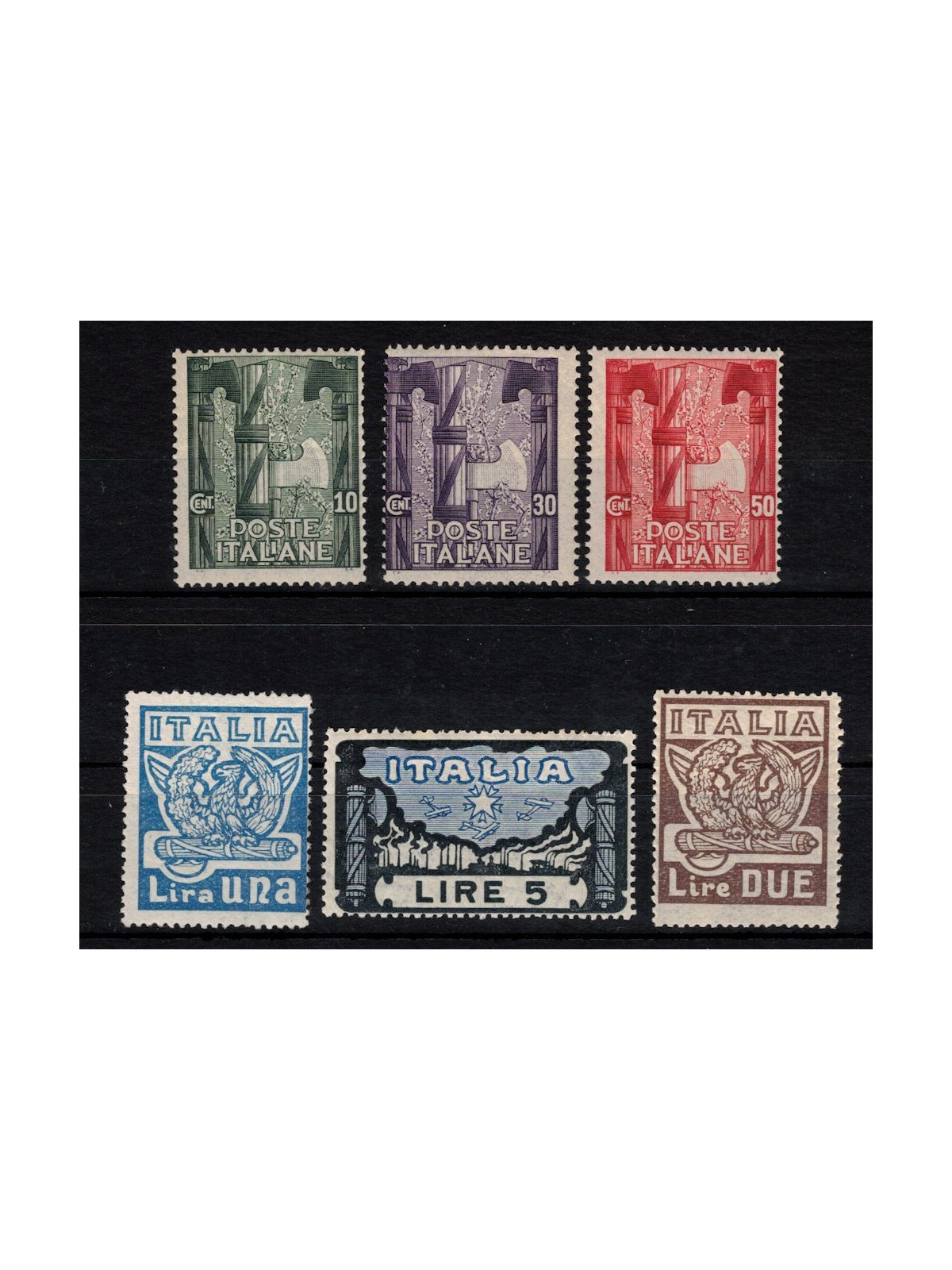 ITALY KINGDOM 1923 March on Rome 6v MNH**