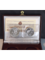 SAN MARINO 1984 Diptych XXIII Olympiad 2 Proof Silver Coins