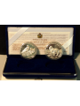 SAN MARINO 1996 Diptych Animal World in Danger, Silver Coins Proof