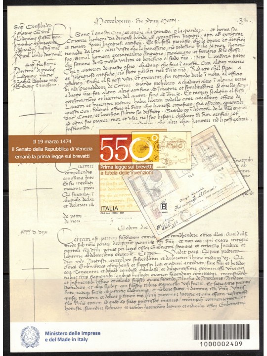 ITALY 2024 First Patent Law s/s MNH**