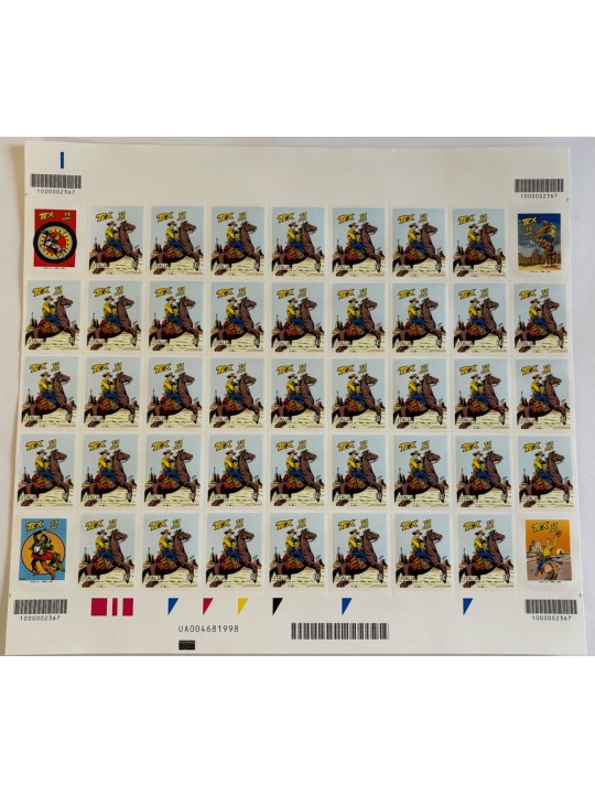 ITALY 2023 Tex Willer (full sheet) MNH**