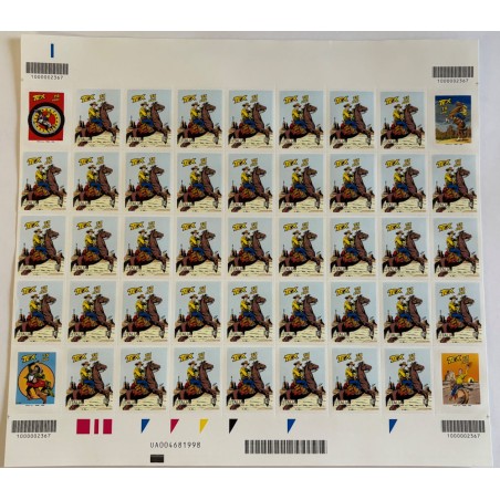 ITALIA 2023 Tex Willer (foglio intero) MNH**