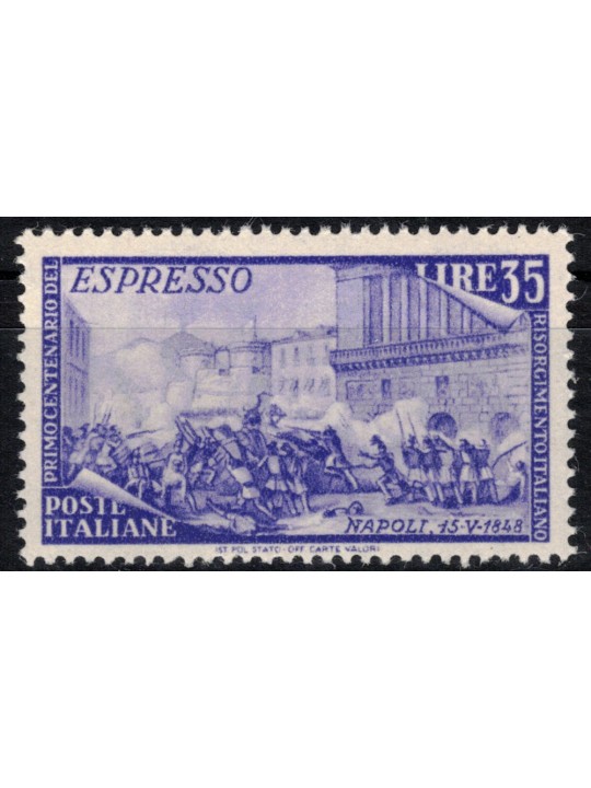ITALIA 1948 Centenario del Risorgimento, espresso MNH**