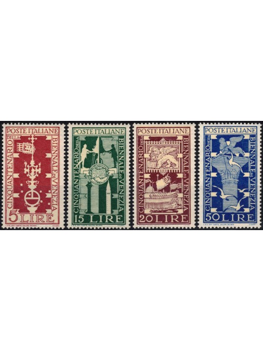 ITALY 1949 Venice Art Biennale 4v MNH**