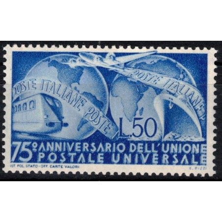 ITALIA 1949 Anniversario Upu MNH**