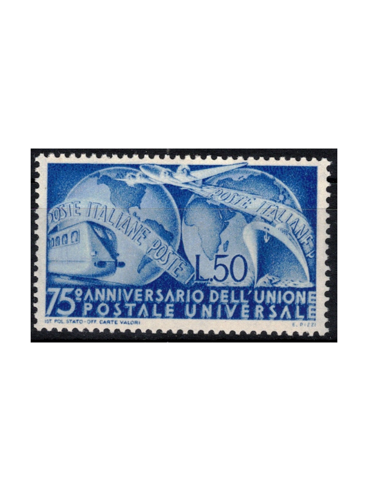 ITALY 1949 Anniversary Upu MNH**