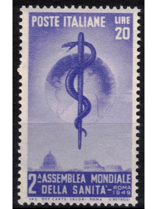 ITALY 1949 Health Organisation MNH**