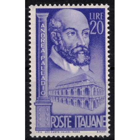 ITALIA 1949 Andrea Palladio MNH**