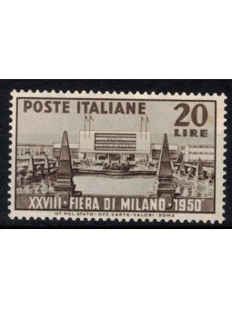 ITALIA 1950 Fiera di Milano MNH**