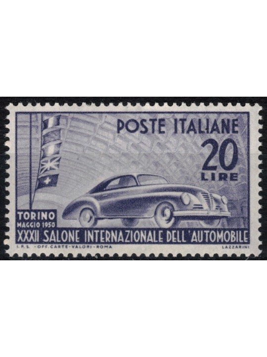 ITALIA 1950 Salone dell'automobile MNH**