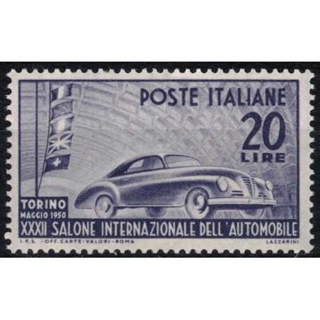 ITALIA 1950 Salone dell'automobile MNH**