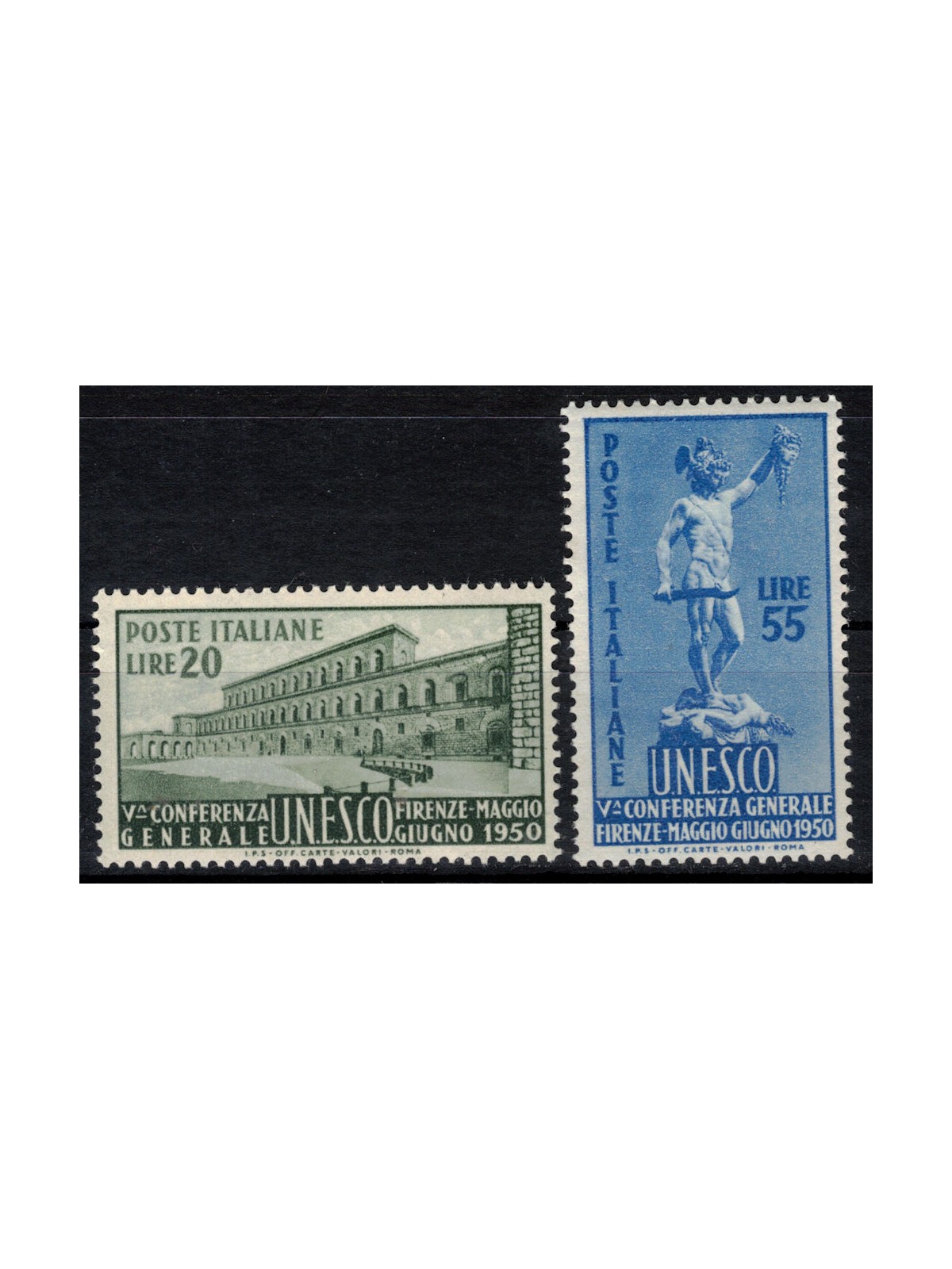 ITALY 1950 Unesco Conference 2v MNH**