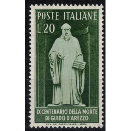 ITALY 1950 Guido d'Arezzo MNH**