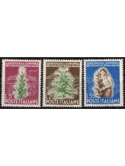 ITALY 1950 Tobacco Conference 3v MNH**