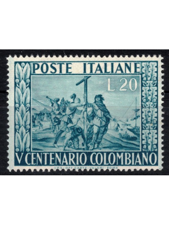ITALY 1951 Christopher Columbus MNH**