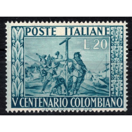 ITALY 1951 Christopher Columbus MNH**